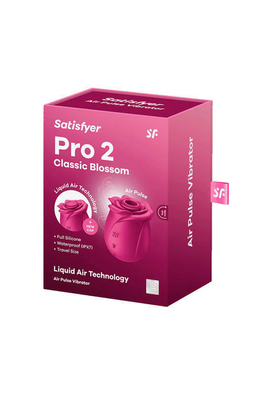 Satisfyer Pro 2 Classic Blossom – La Rose aux Ondes de Choc