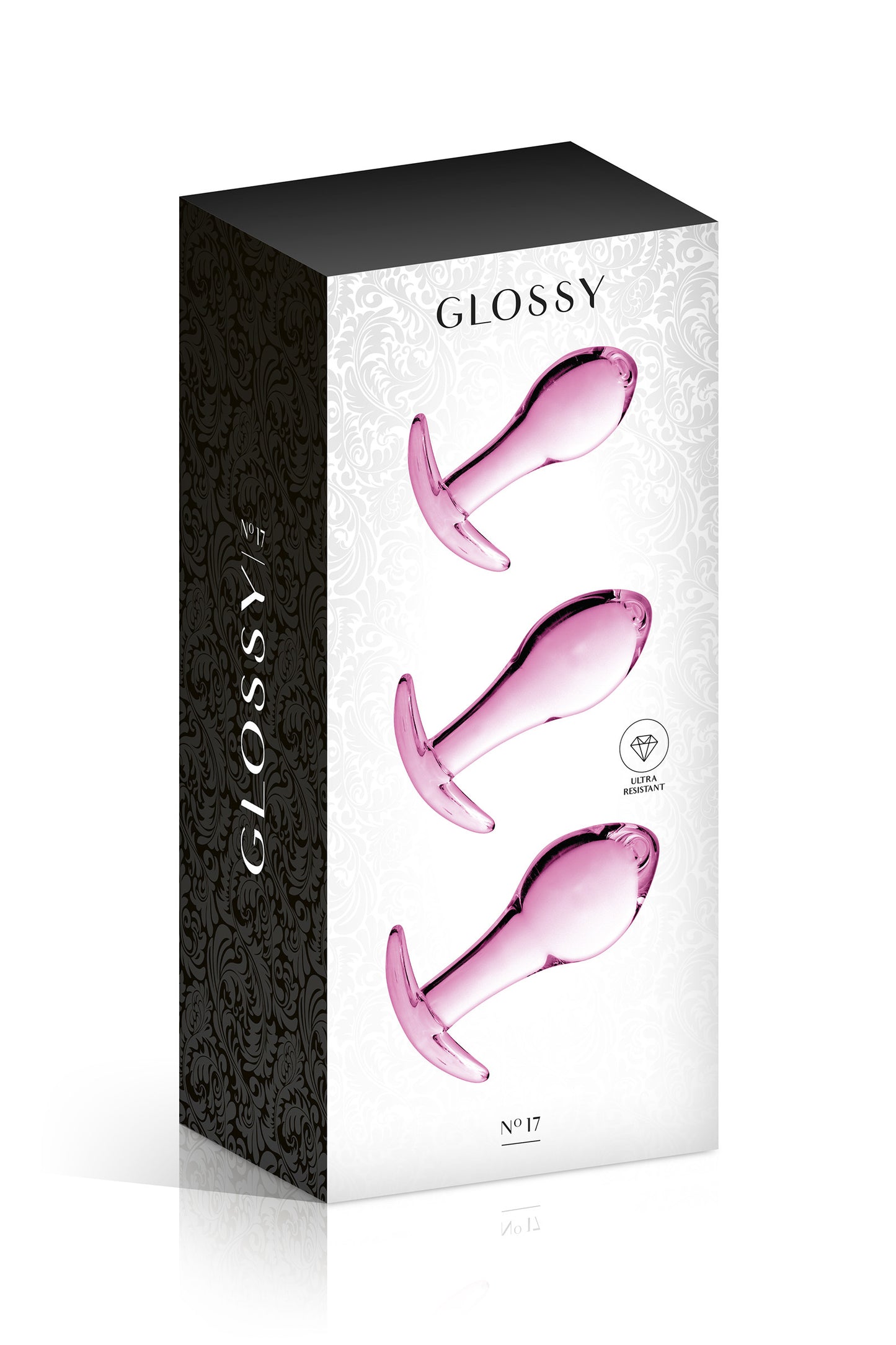 Coffret 3 Plugs Anaux en Verre – Glass Set 17