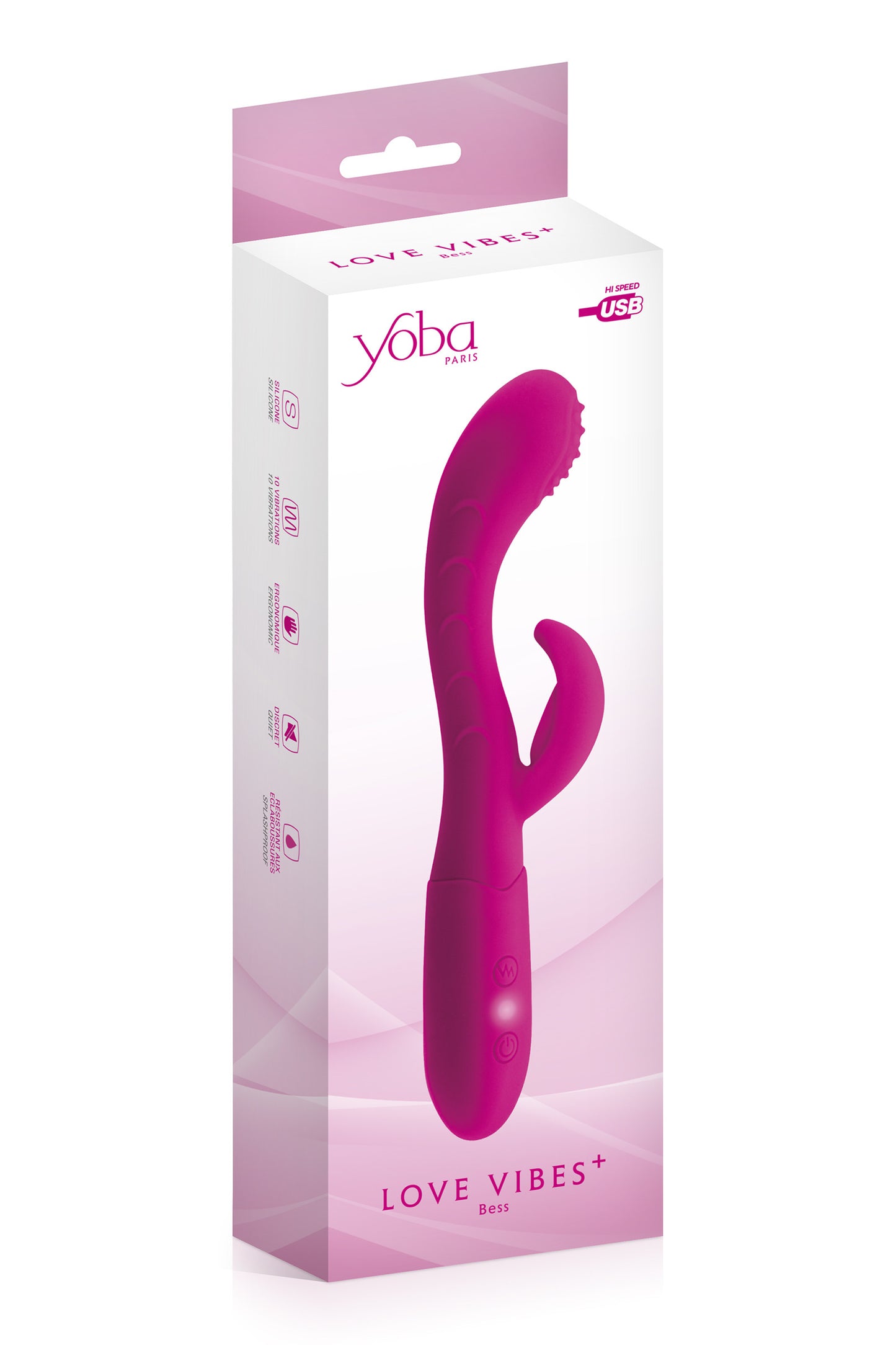 Love Vibes+ Bess – Le Vibromasseur Rabbit Triple Stimulation