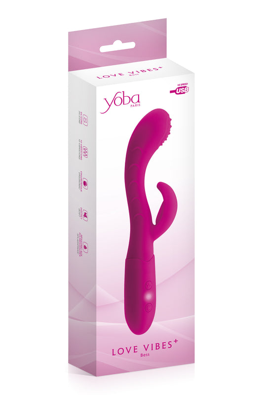 Love Vibes+ Bess – Le Vibromasseur Rabbit Triple Stimulation