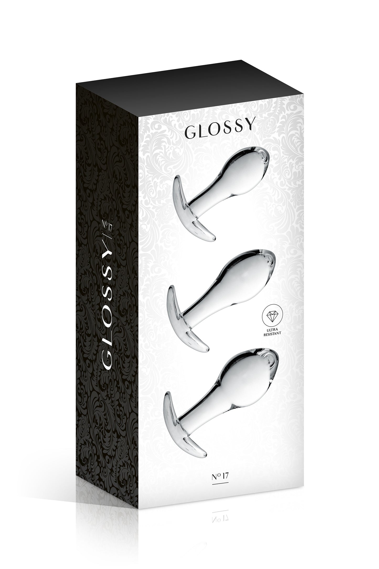 Coffret 3 Plugs Anaux en Verre – Glass Set 17