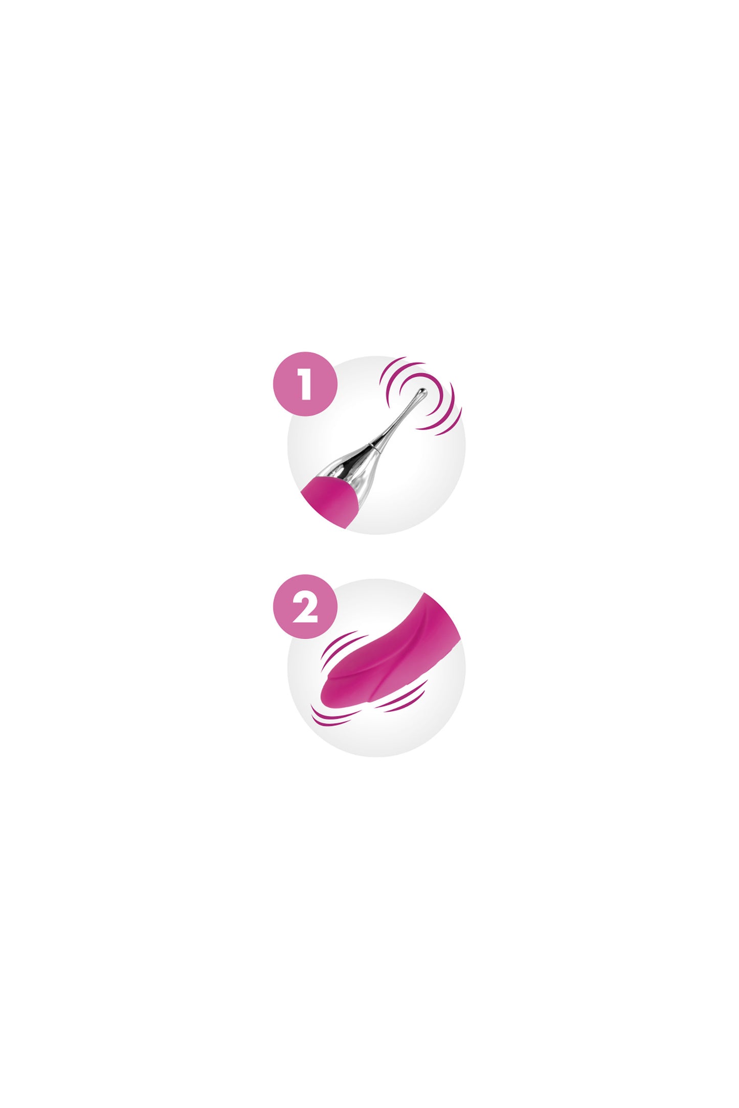 Vibromasseur double stimulation Accuracy 2-en-1