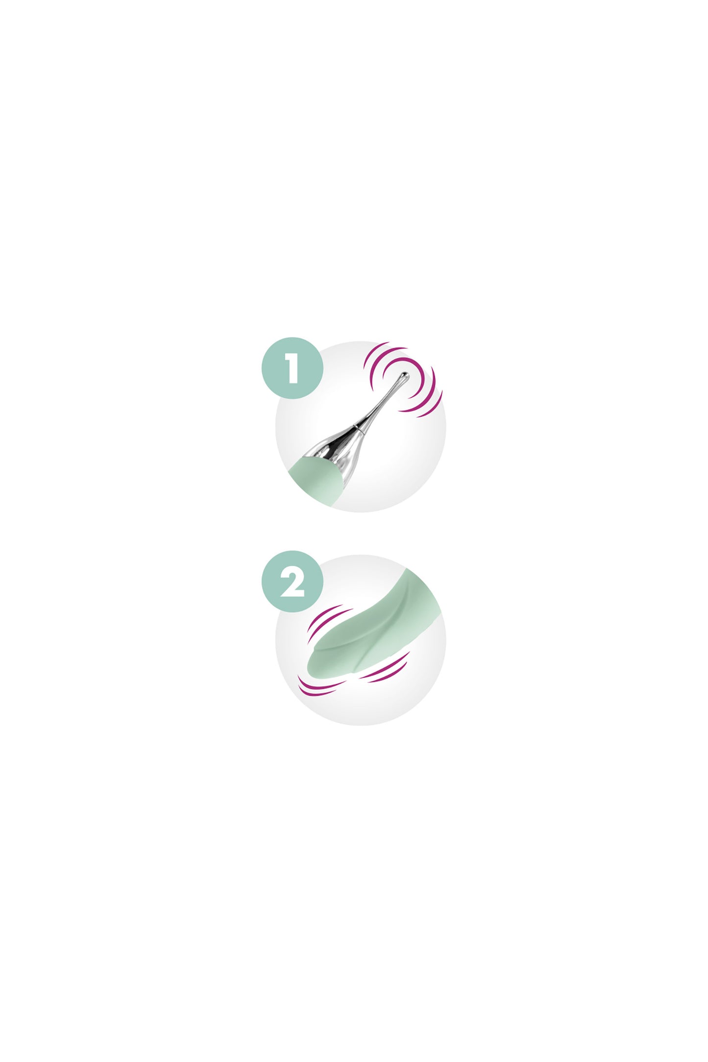 Vibromasseur double stimulation Accuracy 2-en-1